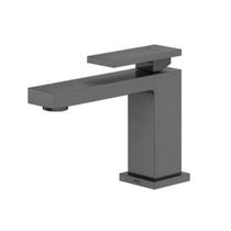 Misturador Monocomando Para Lavatório De Mesa New Edge Grafite Escovado 00925370 90009253070