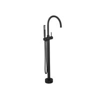 Misturador Monocomando Piso P/ Banheira Bica Redonda Deca You Black Matte - Deca