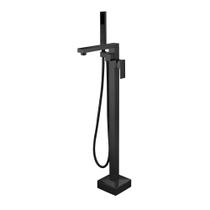 Misturador para Banheira de Piso Flat Black Baumê