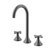 Misturador para banheiro docol 290 liss grafite escovado 920870