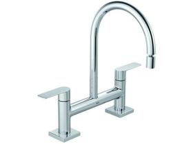 Misturador para Cozinha Água Quente e Fria - Duplo Comando Deca de Mesa Just Misturador para Cozinha Água Quente e Fria - Duplo Comando Deca de Mesa Just