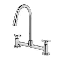 Misturador para Cozinha de Bancada Bica Alta Docol Trio