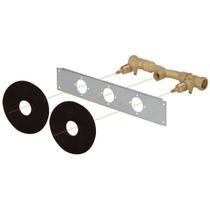 Misturador para Ducha Higiênica ou Lavatório de Parede 3/4" ou 1/2" Travessa de 60cm Docol Modular Bruto