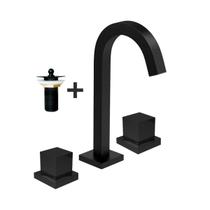 Misturador Para Lavatório De Mesa Bica Alta Black Misturador Para Lavatório De Mesa Bica Alta Black