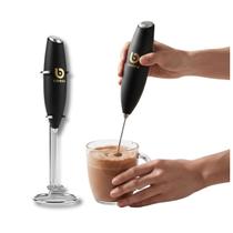 Misturador Portátil Espumador e Mixer Para Bebidas Silencioso Premium 19000 RPM Base de Apoio e Haste Inox Qualidade Misturador Portátil Espumador e Mixer Para Bebidas Silencioso Premium 19000 RPM Base de Apoio e Haste Inox Qualidade