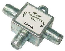 Misturador Separador Divisor Sinal Tv Uhf Vhf Sinal Digital