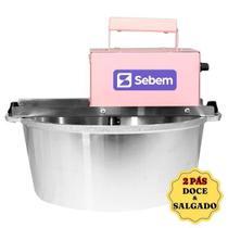 Misturela Masseira 10 Litros Rosa Para Coxinha Salgados e Doces Sebem