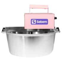 Misturela Panela para Mexer Doces Brigadeiro Rosa 10 Litros Sebem