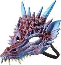 Mítico Purple Dragon Mask Supersoft Adulto Traje HMS