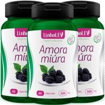 Miura-Amora 100% Pura 3 Frascos cápsulas 500mg