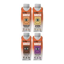 Mix 4 Shakes Naveia 16g Proteina Plant Based 250ml Evolat Mix 4 Shakes Naveia 16g Proteina Plant Based 250ml Evolat