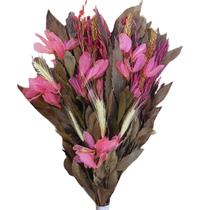 Mix Buque Flores Secas Romantico Rosa
