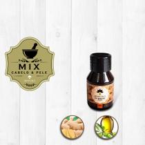 Mix Cabelos e Pele Oleosos Gengibre e Oliva 60ml (Restauração de Brilho) - Gran Oils