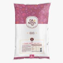Mix Cake Red Velvet 2kg - Da Nossa