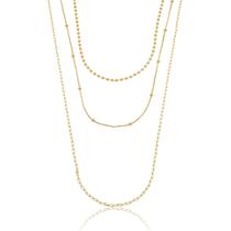 Mix Clássico Banhado a Ouro (SEMIJOIA) Mix Clássico Banhado a Ouro (SEMIJOIA)