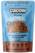 Mix de Aveia Proteica com 23 Gramas +Cacau em Pó Oatmel Sem Açúcar/Glúten/Lactose Sache 450g-Cacow Mix de Aveia Proteica com 23 Gramas +Cacau em Pó Oatmel Sem Açúcar/Glúten/Lactose Sache 450g-Cacow