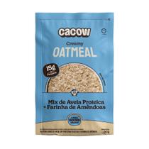 Mix de Aveia Proteica e Farinha de Amêndoas Cacow Creamy Oatmeal com 15g de Proteína 60g Mix de Aveia Proteica e Farinha de Amêndoas Cacow Creamy Oatmeal com 15g de Proteína 60g