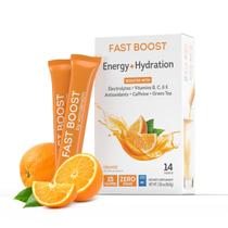 Mix de bebidas energéticas e hidratantes WonderSlim FAST BOOST Orange