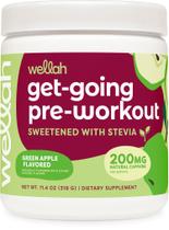 Mix de bebidas pré-treino Wellah Get-Going Green Apple 30 porções Mix de bebidas pré-treino Wellah Get-Going Green Apple 30 porções