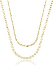 Mix de Colares Minimal Banhado a Ouro (SEMIJOIA) Mix de Colares Minimal Banhado a Ouro (SEMIJOIA)