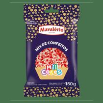 Mix De Confeitos Rosa 150g Mavalerio