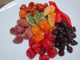 Mix de frutas desidratadas importadas tailândia 1 kg