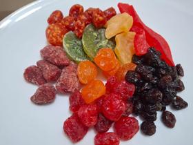 Mix de frutas importadas desidratadas