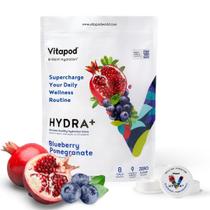 Mix de hidratação saudável Hydra+ Vitapod, mirtilo e romã