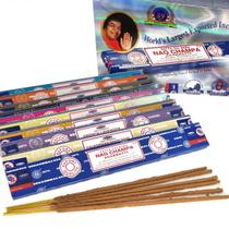 Mix de Incensos Indianos Satya Sai Baba - Kit com 12 Caixas de 7,5g Mix de Incensos Indianos Satya Sai Baba - Kit com 12 Caixas de 7,5g