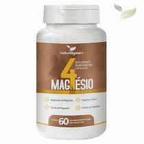 Mix de magnésio 4x1 - 500mg - 30g - 60 cápsulas - natural green