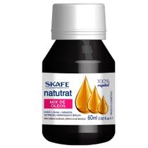 Mix de Óleos Natutrat Skafe Coco, Oliva e Girassol 60ml