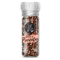Mix de Pimenta em Grãos com Moedor BR Spices Gourmet 50g