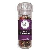 Mix De Pimentas Com Moedor Q-Vita 45G