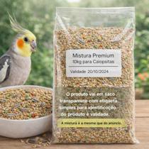 Mix De Sementes Para Calopsitas E Agapones 500g Mix De Sementes Para Calopsitas E Agapones 500g