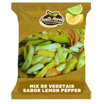Mix de Vegetais Sabor Lemon Pepper - Legumes desidratados- Santa Maria Alimentos 500g