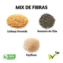 Mix Fibras Psyllium Chia Linhaça - Vibe Naturais