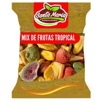 Mix Frutas Tropicais Desidratadas Chips 100% Natural