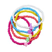Mix Infantil Pulseiras Beads Beach Color