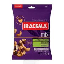 Mix Nuts Iracema Castanha de Caju, Amendoin e Uva Passa 50g