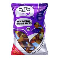 Mix P&P Energy Frutas Seca Tropicais 1Kg Damasco Uva Chips Coco Banana Mix P&P Energy Frutas Seca Tropicais 1Kg Damasco Uva Chips Coco Banana