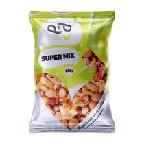 Mix P&P Super Nuts 250g Castanha Macadâmia Avelã Nozes Amêndoa