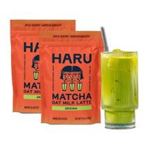 Mix para Latte de Matcha com Leite de Aveia Haru Matcha 2 Unidades para 20 Lattes Mix para Latte de Matcha com Leite de Aveia Haru Matcha 2 Unidades para 20 Lattes
