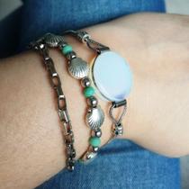 Mix Pulseiras Acessório 021 Conchinhas Mix Pulseiras Acessório 021 Conchinhas