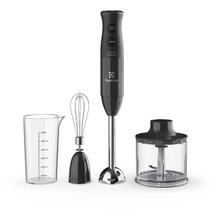 Mixer 3 em 1 Electrolux Cinza 600W com Haste em Inox e Tecnologia TruFlow EIB20 127V