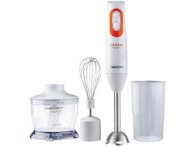 Mixer 3 em 1 Mallory Branco e Laranja 500W