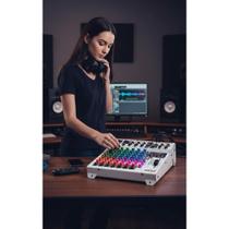 Mixer 6 Canais c/ Bluetooth, USB, FM, 78 Efeitos RGB