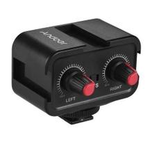 Mixer Adaptador Microfone Câmera Dslr Andoer Ws-Vs 2 Canais Mixer Adaptador Microfone Câmera Dslr Andoer Ws-Vs 2 Canais