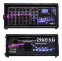 Mixer Amplificado 6 Canais C/efeito Newell Psp 5000 Bt/usb