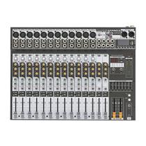 Mixer Analógico Soundcraft SX1602FX Mesa Controladora 16 Canais Usb