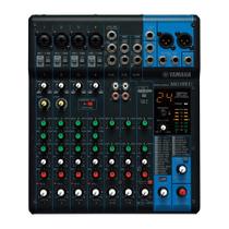 Mixer analógico Yamaha MG10XU de 10 canais com 4 pré-amplificadores de microfone Mixer analógico Yamaha MG10XU de 10 canais com 4 pré-amplificadores de microfone